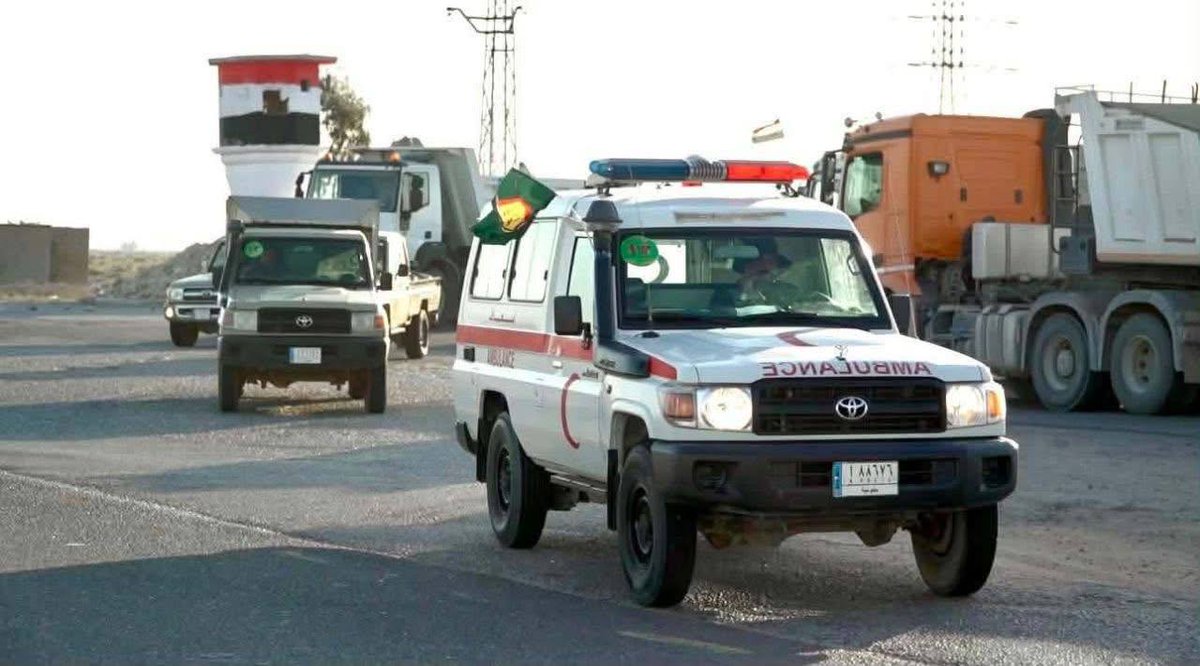 الحـsشد الشـsعبي يباشر بتأمين طريق
الحجاج ضمن قاطع الفرات الأوسط.