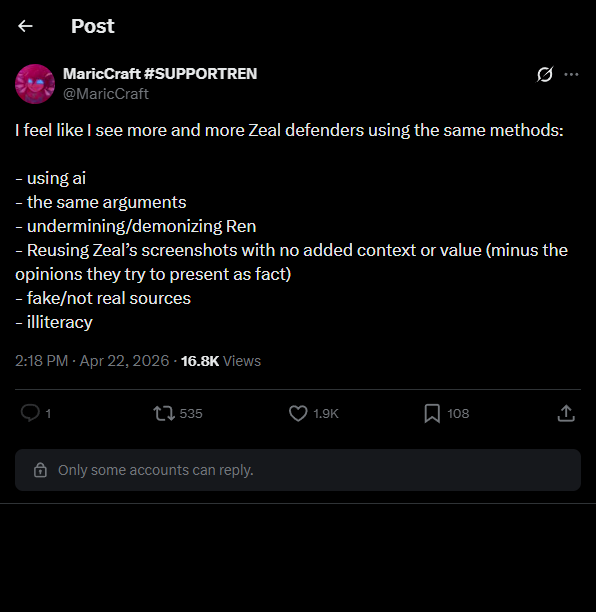 b7yz #SUPPORTFORZEAL tweet media