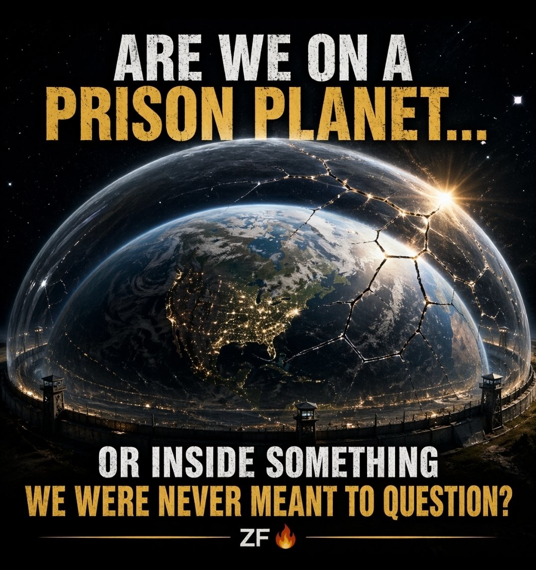 🔥 Are We Living in a Prison… or Something We Don’t Yet Understand?

This is a question that has been whispered for generations… then buried… then rediscovered again by people who start to feel that something about this world doesn’t fully add up.

Some call it a prison