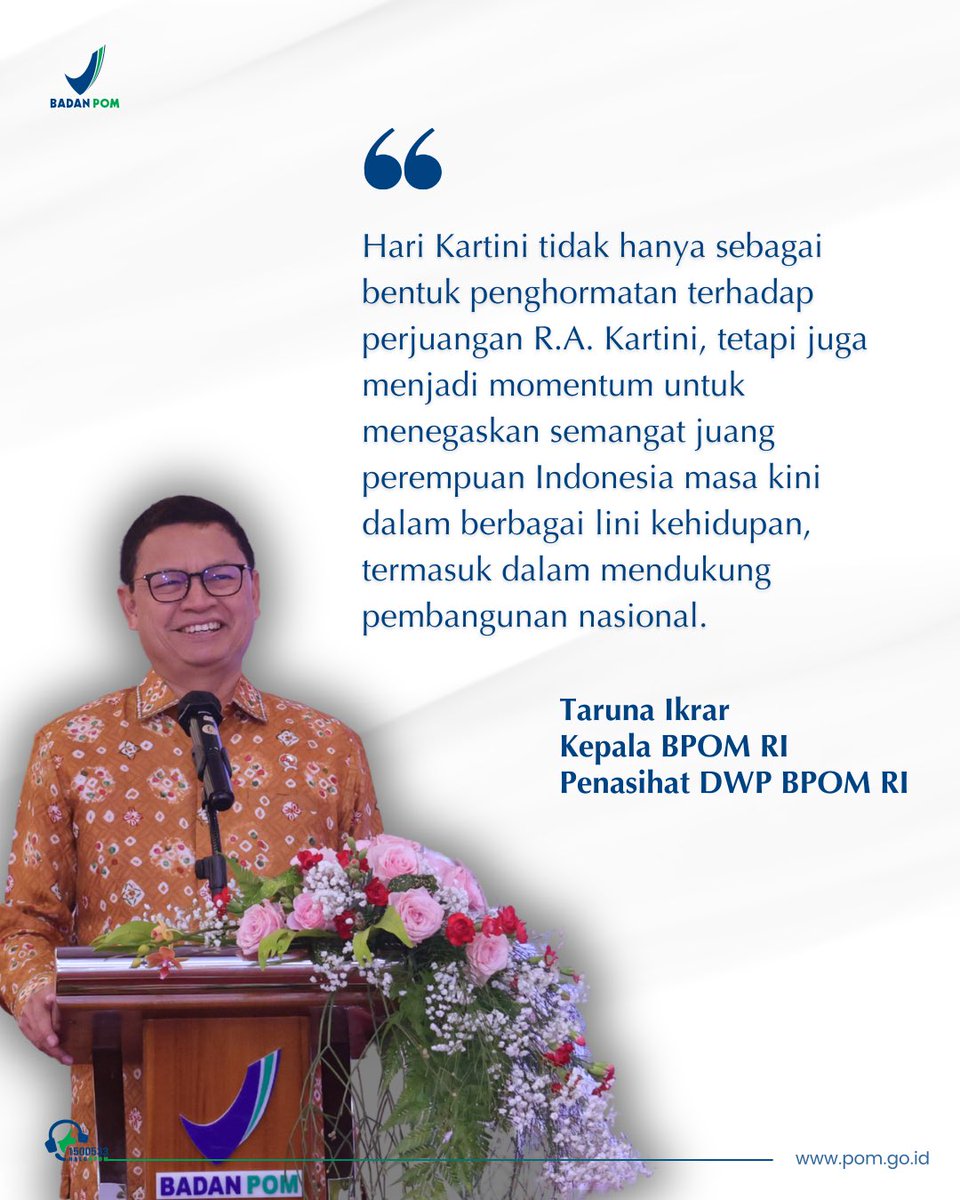 Badan Pengawas Obat dan Makanan Republik Indonesia tweet media