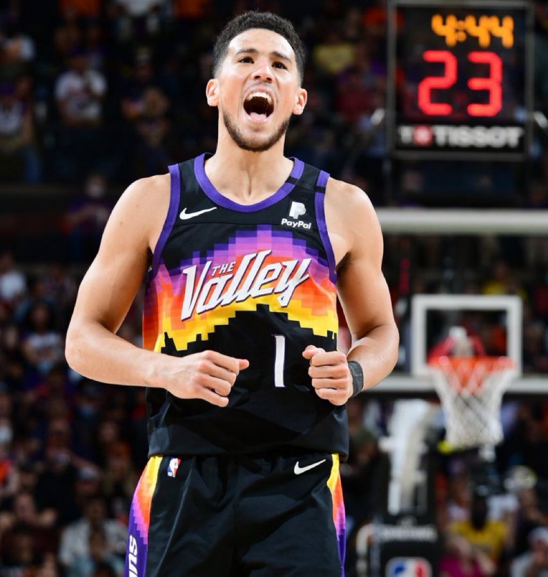 Devin Booker on the officiating against the Thunder

 "It's bad for the integrity of the sport. People are going to start viewing this as a WWE if they're not held responsible.”

(Via <a href="/espn/">ESPN</a>)