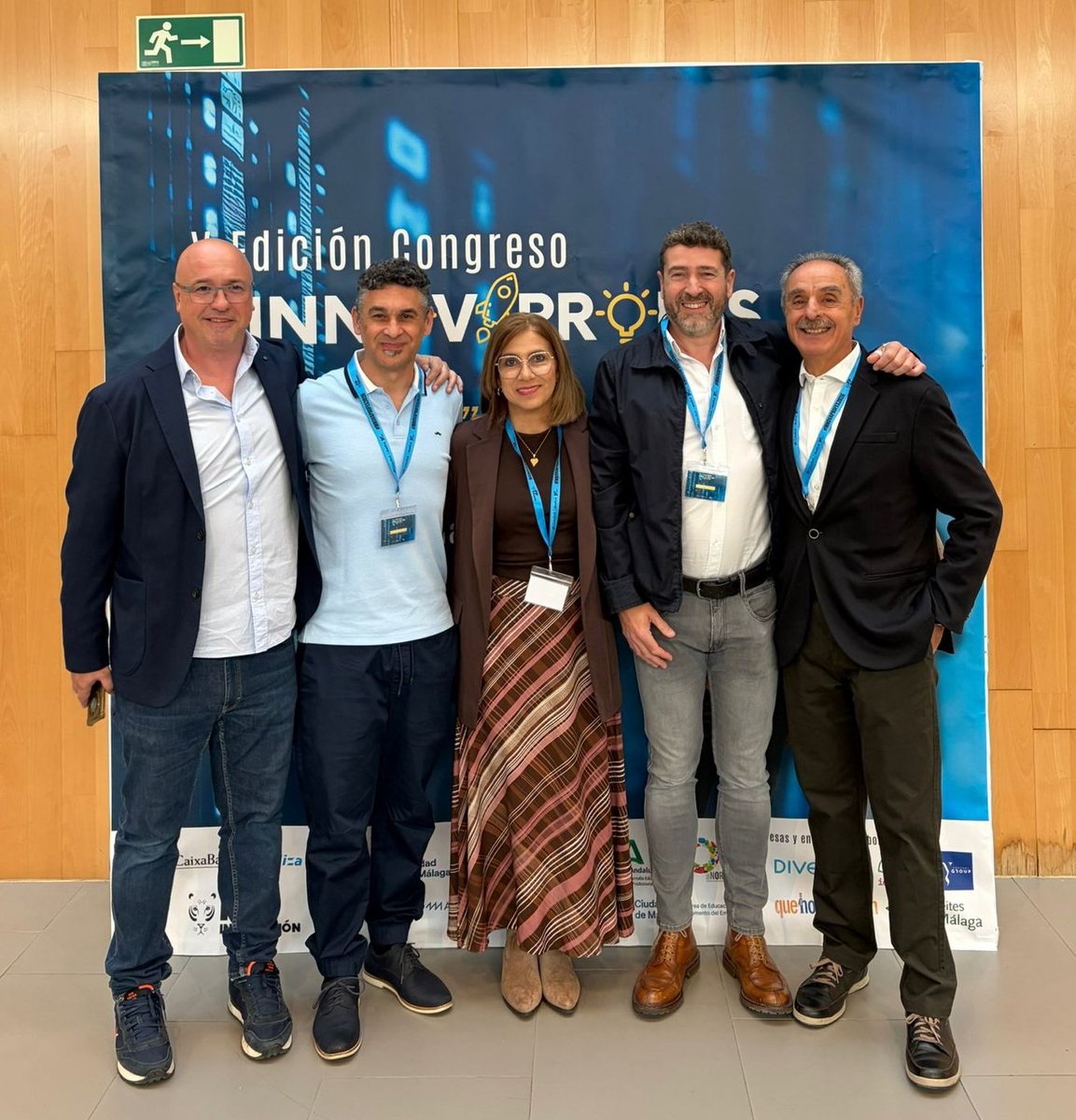 dirazola's tweet photo. Hace 8 años que nos conocimos en un proyecto MEC y hoy va por el 5 congreso con 200 #innovaprofes2026 y la colaboración de @CABK_Dualiza https://t.co/h4XJpQCacN