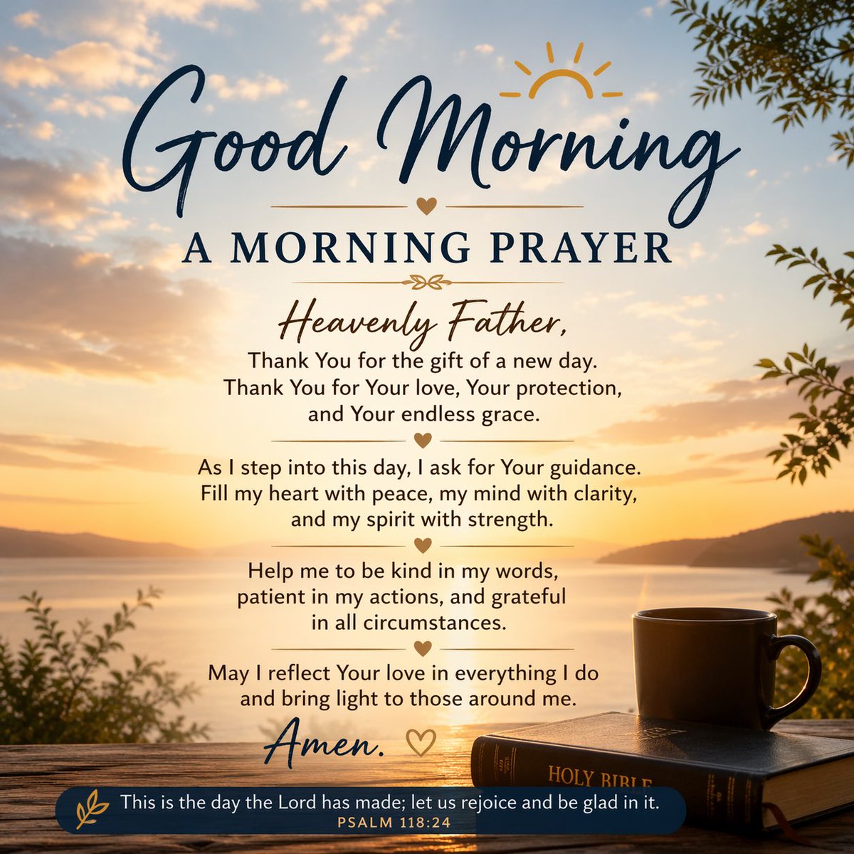aykerlyn's tweet image. #Start Your Day With This Powerful Morning Prayer 🙏
