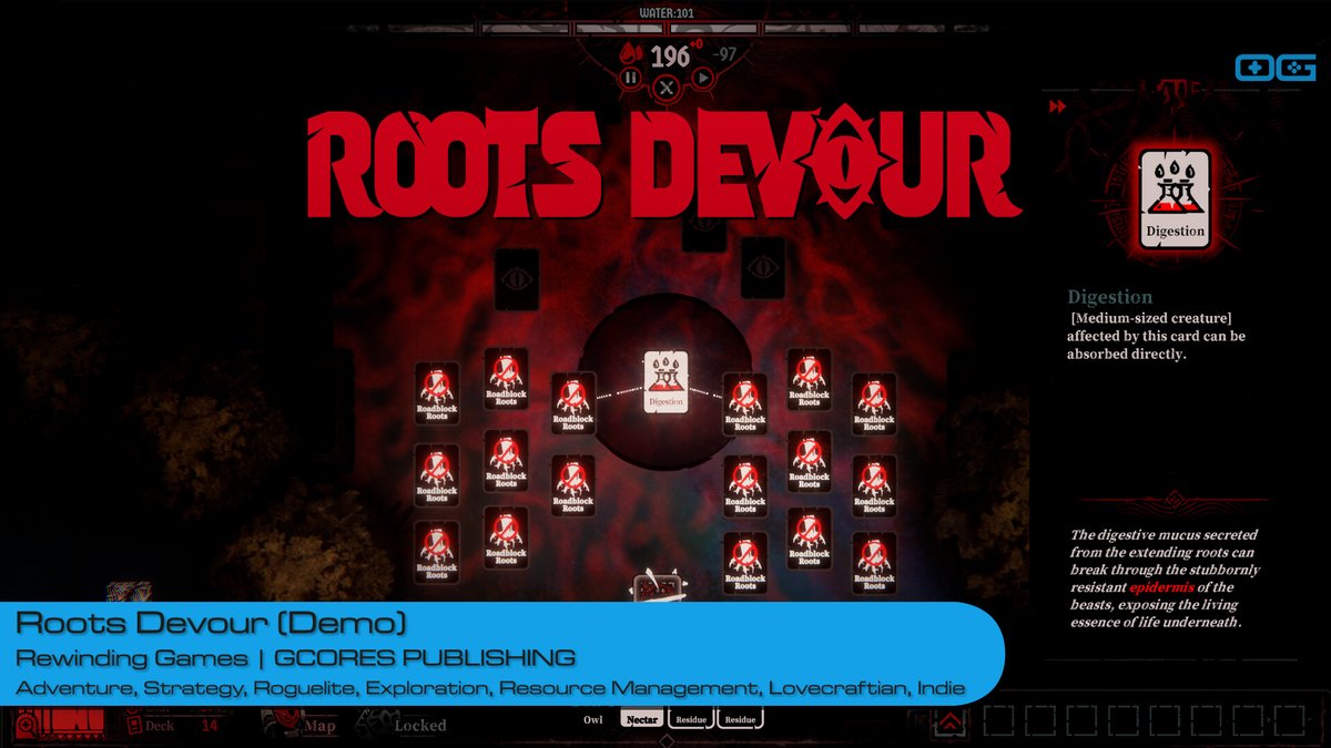 OverageGmngCom's tweet image. OG plays Roots Devour (Demo)!
youtube.com/watch?v=JzuBv2…

Like &amp;amp; Sub!

@RewindingStudio
@GCORESPUBLISH

#RootsDevour #Lovecraftian #HorrorGaming #StrategyGame #EldritchHorror #IndieGameTrends #IndieWatch #IndieDev #GameDev #IndieGameDev #IndieGame #IndieGames #Gameplay #Gaming