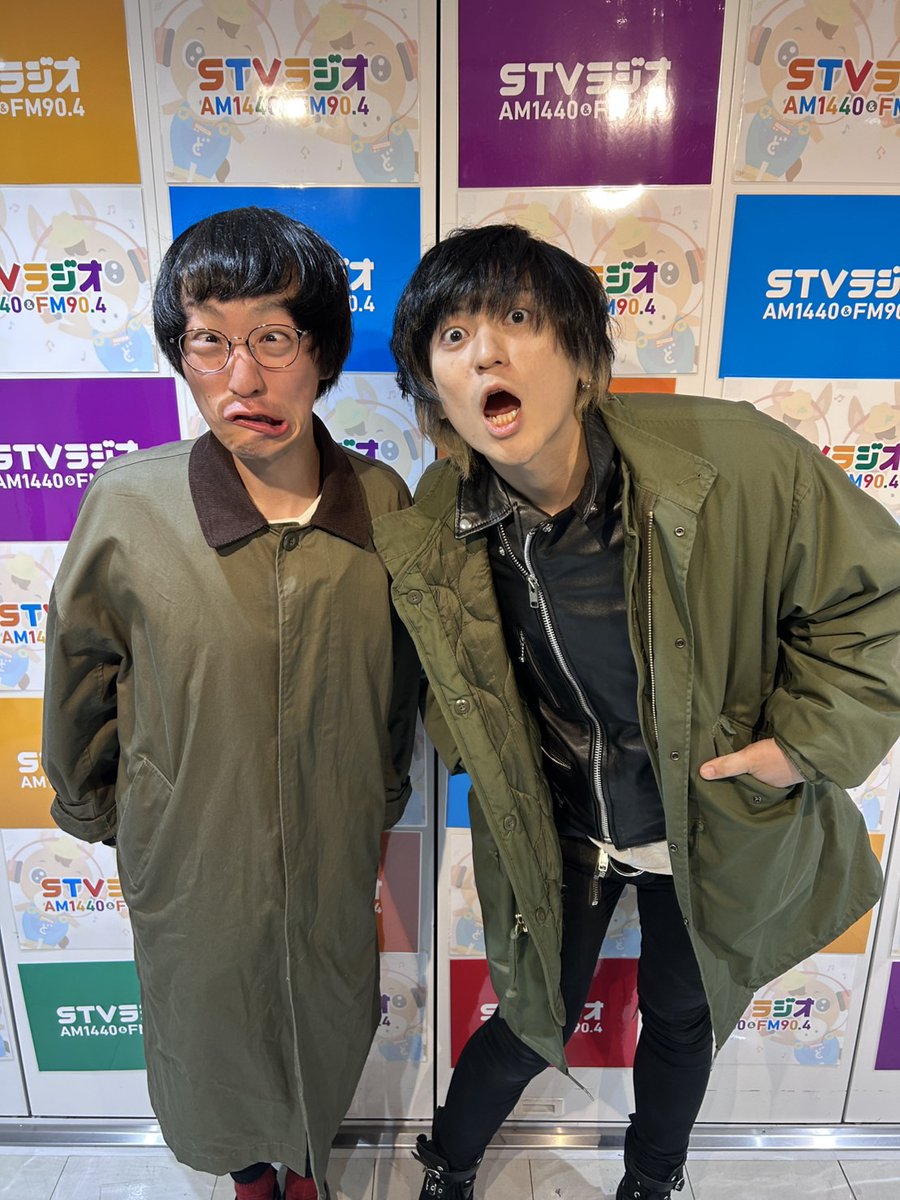 今夜も深夜2時30分から #ボイガルのビタ を聞いてください！
ゲストに #ビレッジマンズストア から Vo.水野ギイさんが登場！
ずっと笑っていて楽しそうな30分です。
お付き合いください！
リアタイ出来なくてもradikoのタイムフリーで！
#stvradio #ボイガル