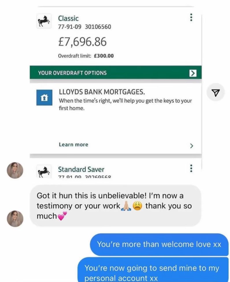 sabrinalouise_1's tweet image. Never doubt our process Another satisfied customer of the day 💷🇬🇧💷 📍… trust the process and Y’all x get paid 💷📉📈 the sky is the limit never settle less… #wales #london #unitedkingdon