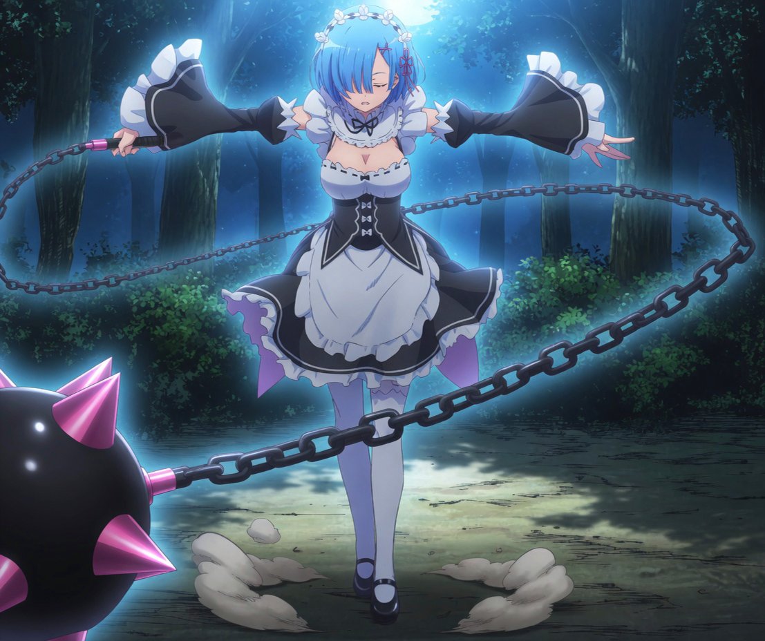 She looks so majestic 😍
Arc 2 manga illustration     
#rezero #リゼロ #Rem #レム