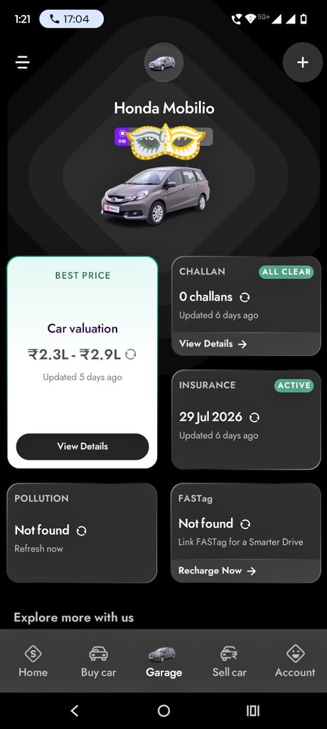 rajeshpshet's tweet photo. @myspinny I’m facing serious concerns with my vehicle evaluation process.
There is a clear price discrepancy between the platform value and the quoted offer, with no proper justification provided. Additionally, I noticed a major issue in the service history. https://t.co/UI0tWFjPm3