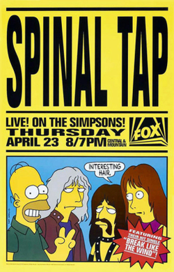 landofthe80s's tweet image. On this date in 1992, the fictional band “Spinal Tap” guest-starred on an episode of the Simpsons. 

BITE-SIZED FACT | The episode was from season 3 titled “The Otto Show” #90s