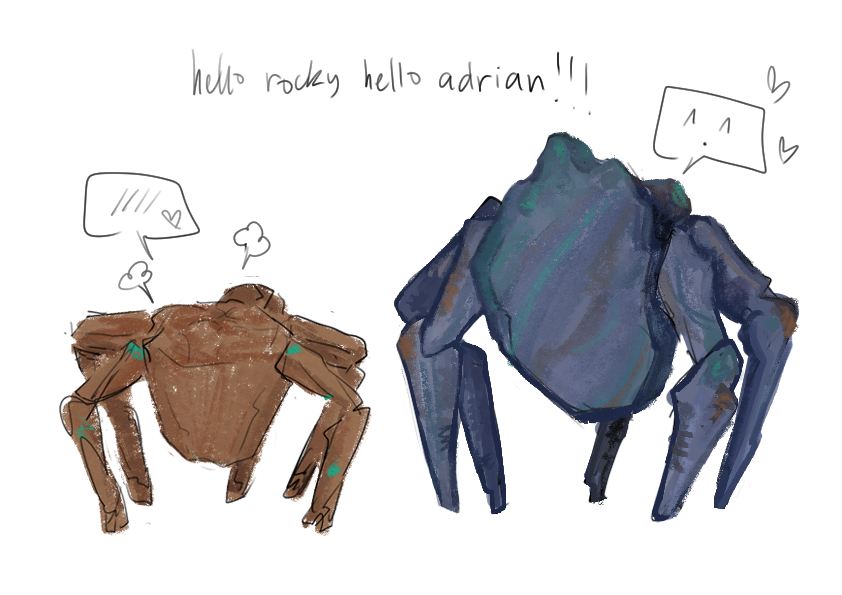 gReyabbab's tweet photo. my not so original adrian design #projecthailmary https://t.co/Gd5E8PgMAh