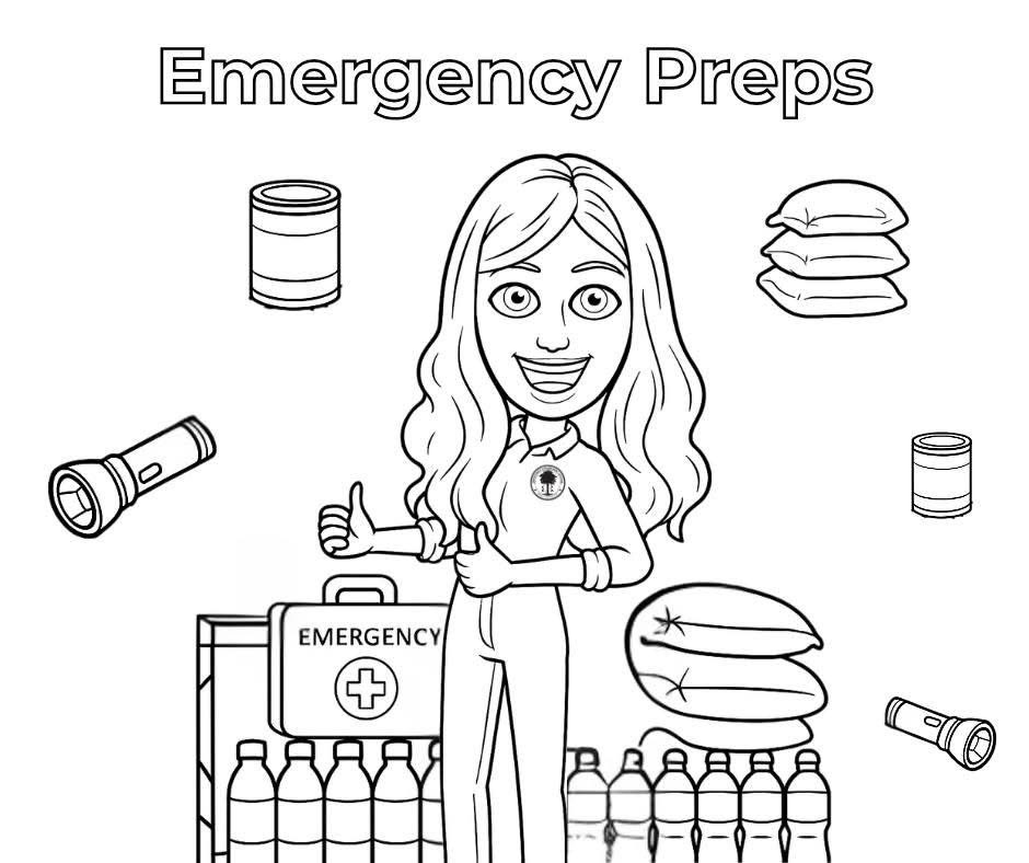 SCEMD's tweet image. When the power's out and the snacks are running low,
all that stands between you and a total meltdown?
A box of crayons and a coloring page.
 #Crayons #ColorMeCalm #EmergencypPreps