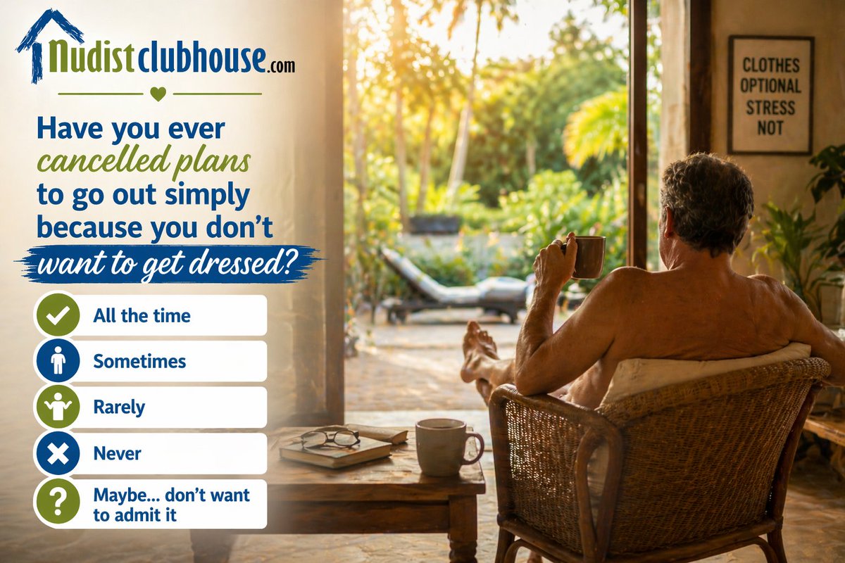 NudistClubhouse tweet media