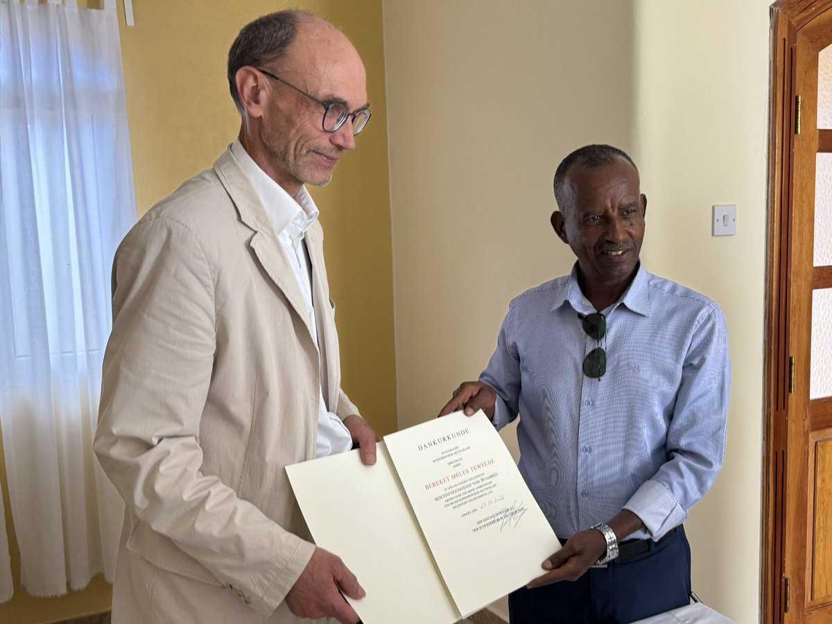 German Embassy in Eritrea tweet media