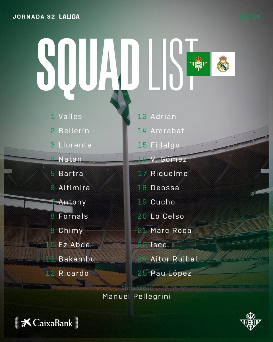 Real Betis Balompié 🌴💚 tweet media