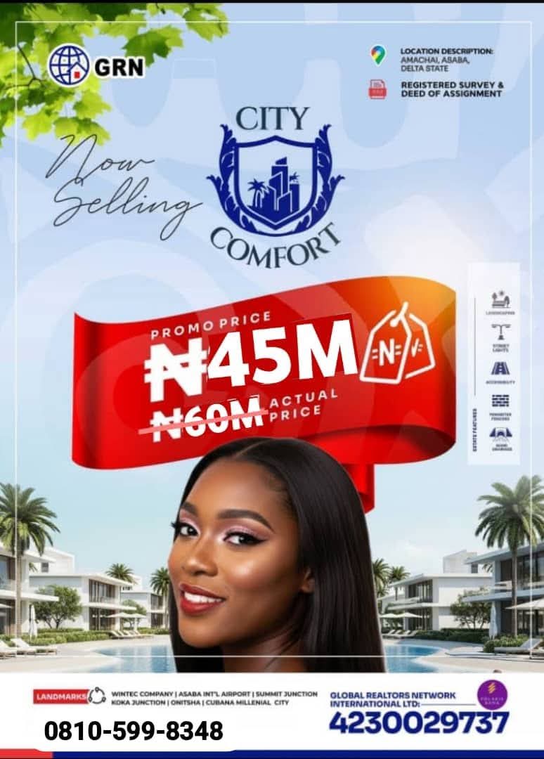 FoodsEnergy's tweet image. Buy what will buy you time. 

Buy what will create legacy for you. Buy City Comfort Estate ASABA 
Just a Dm to get started 0810-599-8348 #investingtips #wealthbuilding #wealthtips #financialgrowth #luxurylifestyle