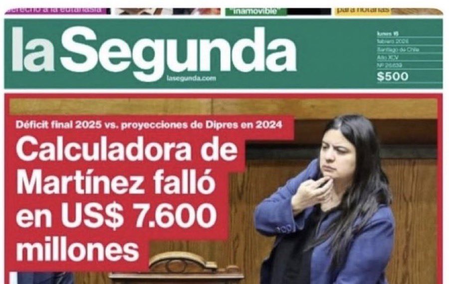 <a href="/javi_martinez_f/">Javi Martínez F</a> Como buena zurda tergiversando la verdad, primero en ningún momento te ataca, mucho menos por ser mujer, solo dice una verdad del porte de una catedral, diste vergüenza como directora de presupuesto, por tu ineptitud y eso no es una percepción, es un hecho, que por más que lo