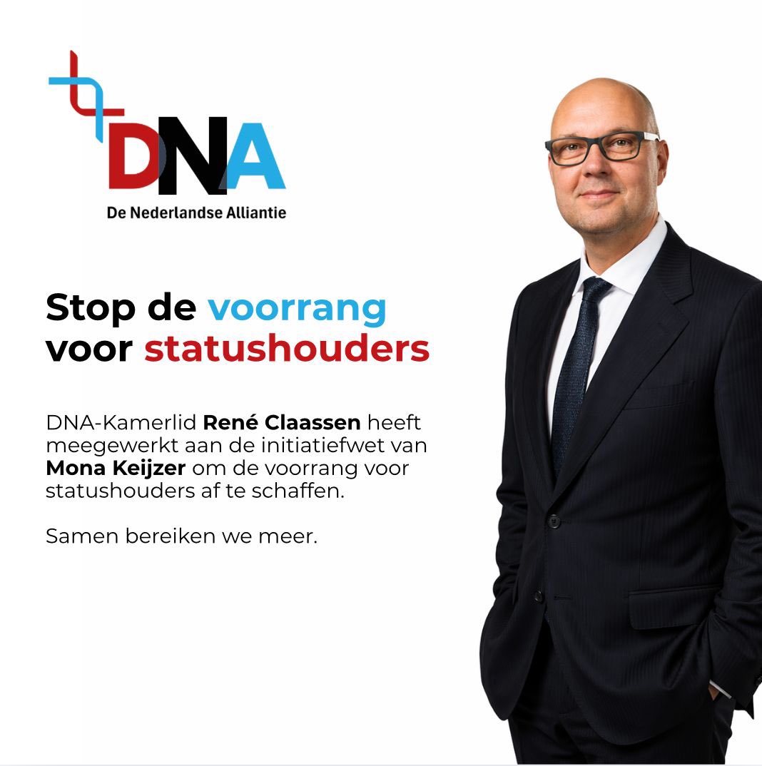 De Nederlandse Alliantie (DNA) tweet media