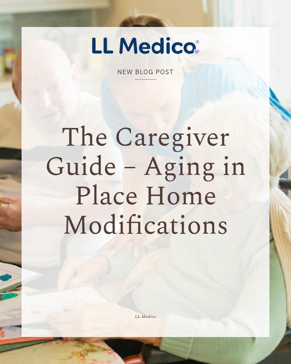 New on the blog: The Caregiver Guide — Aging in Place Home Modifications. Practical, caregiver-friendly tips for safer, more comfortable homes: easy changes, mobility solutions, and independence support. Read the full guide on our blog. llmedico.com/a/blog/the-car…