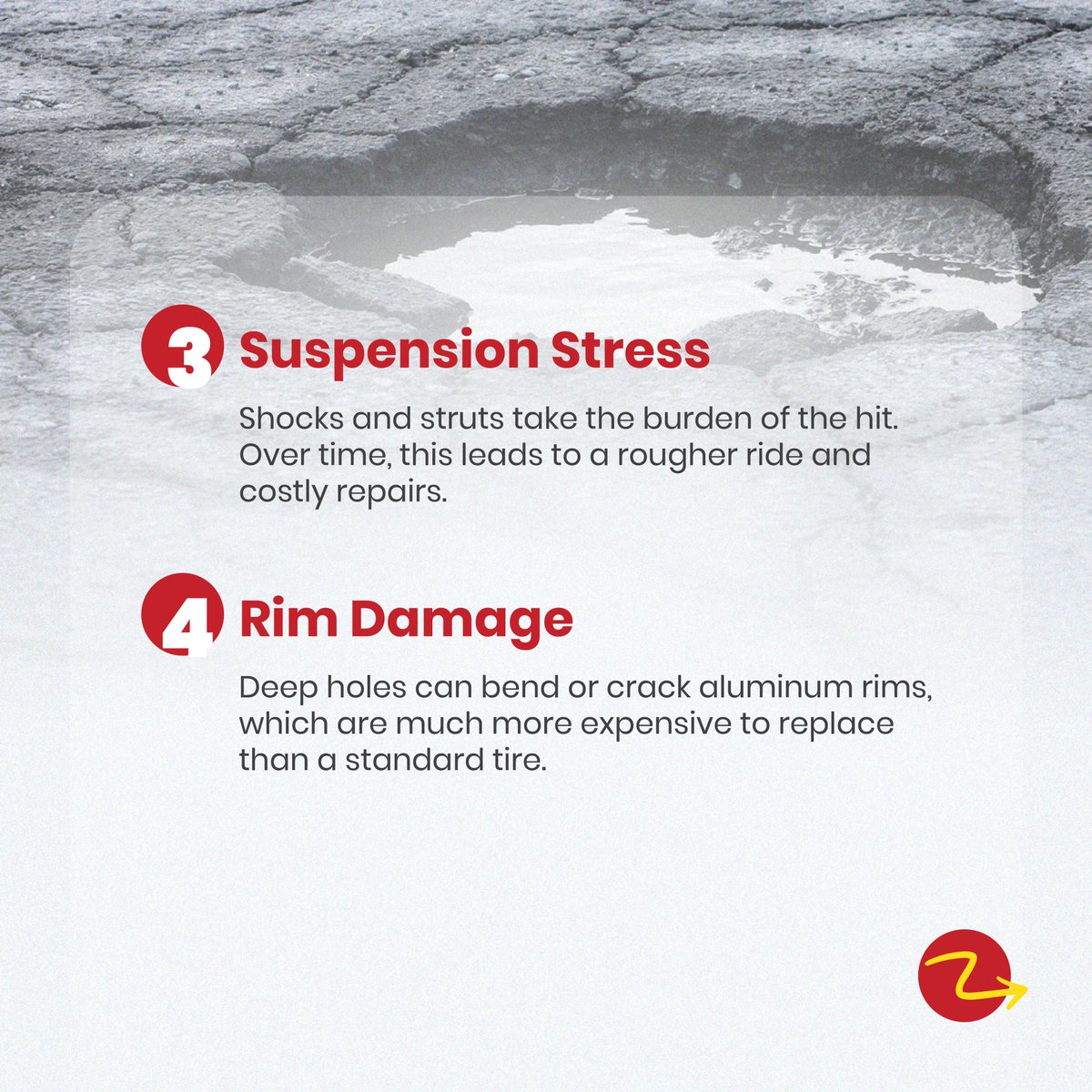 yuasatrading's tweet image. Potholes may look small, but they can cost you big!💸
Tire damage, bad suspension, poor alignment, one hit is enough.
Slow down on rough roads &amp;amp; protect your car. 💪🏾
#RoadSafetyUg #CarCare #DriveSmart #YuasaLtdUg