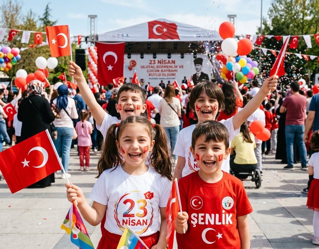 23 NİSAN kutlu olsun. 🇹🇷🫶