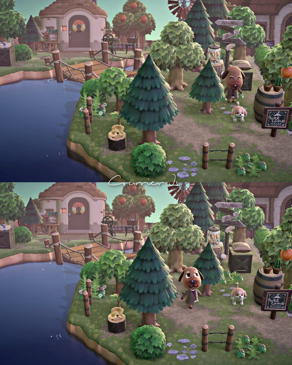 Q_morixxx's tweet image. » 早朝のおさんぽ 🐕⸒⸒

#acnh #あつ森 #あつ森写真部