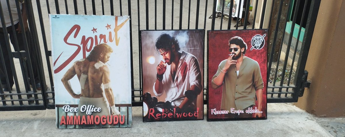GunturPrabhasFC's tweet image. Guntur Yerupekkalaaa🔥
#Spirit #Prabhas