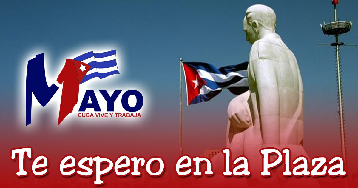 📢Todos a desfilar este 1ro de Mayo.
Por Fidel, por Raúl y por la Revolución Cubana.
#UnidosXCuba