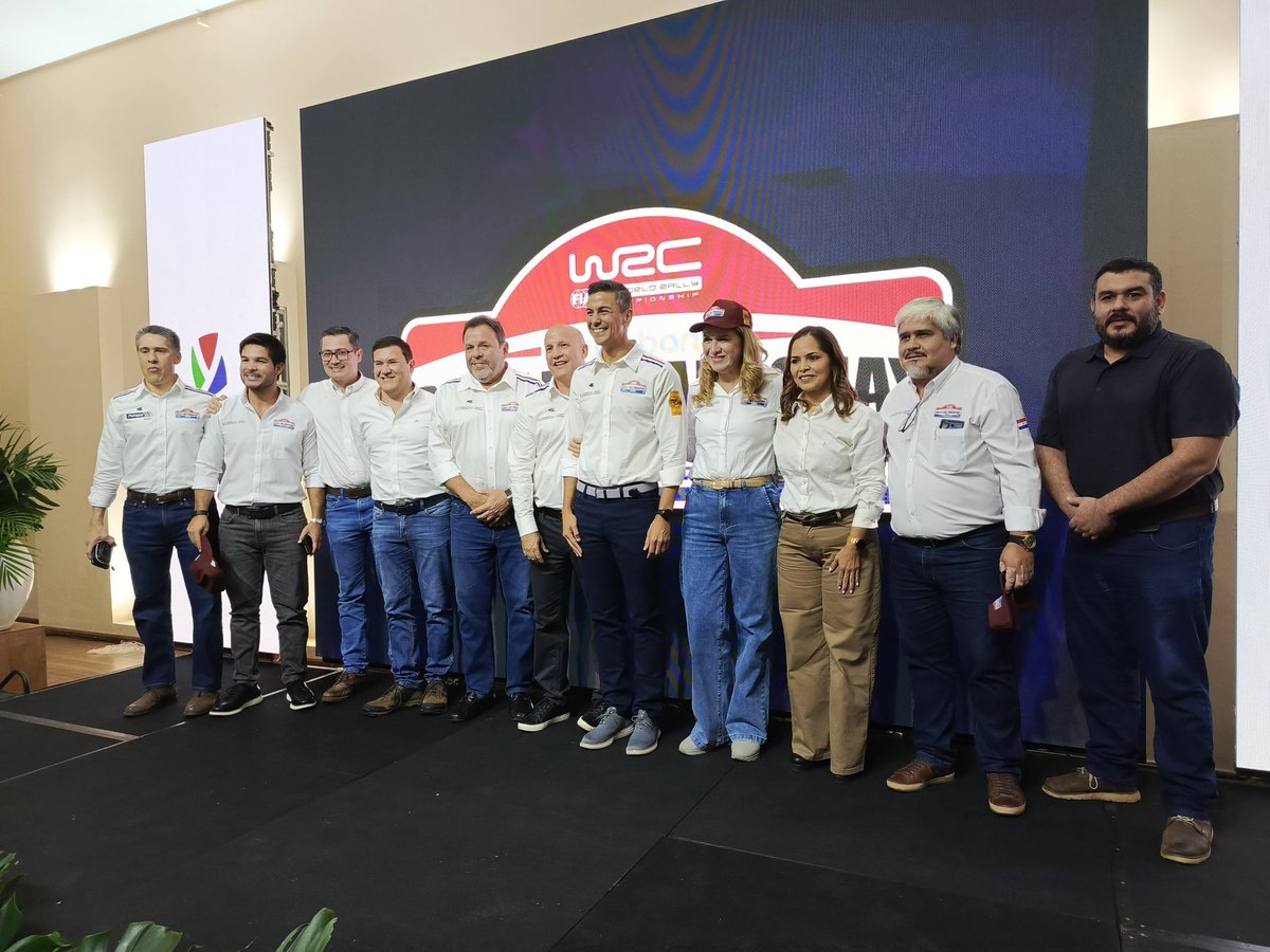 anchymartinez's tweet photo. 🏥🇵🇾 Acompañé el lanzamiento del Rally Mundial Paraguay 2026.
Nos preparamos como centro de referencia sanitaria para brindar una respuesta oportuna y organizada durante el evento. 🚑🏁 https://t.co/aymIt8AJYb