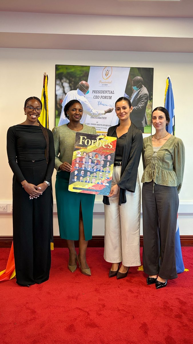 PCF_Uganda's tweet photo. A pleasure hosting @forbesafrica  for an exclusive interview with our CEO @IreneMugisha 
Getting insights of Uganda’s leadership, and private sector voice. 
#ForbesAfrica #Leadership #Uganda #PrivateSector https://t.co/qXJ1CseUUN