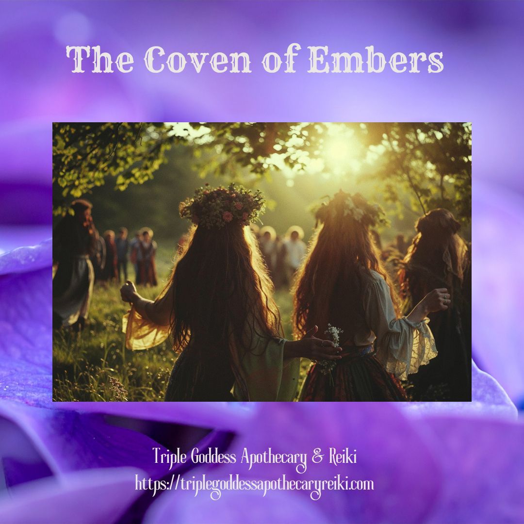 triplegoddessa1's tweet image. Join The Coven of Embers to learn and evolve with others! Led by high priestess Rowan Ravenwolf.  bio.site/rowanravenwolf
#classes #triplegoddessapothecaryandreiki #witchcraft #thecoven #rowanravenwolf