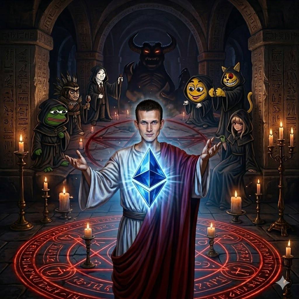 CULT_ETH's tweet photo. We don’t chase anyone, we summon them.

$CULT https://t.co/gvPB1SPk8P