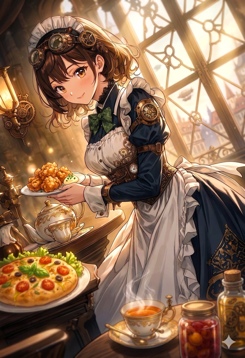 hayabunbun_1's tweet photo. #メイドさん #Aiart️  

おはようございます ご主人！
4月24日金曜日
週末ですよ

明日の御予定は？
おやすみ・・・ですか
聞かなければよかったです

そうです！
そろそろ草むしりしておいて下さいね！
ワッサーと生えて生い茂ってから
手で抜いて下さってもいいですけどね♪ https://t.co/yKLkxNat7Y
