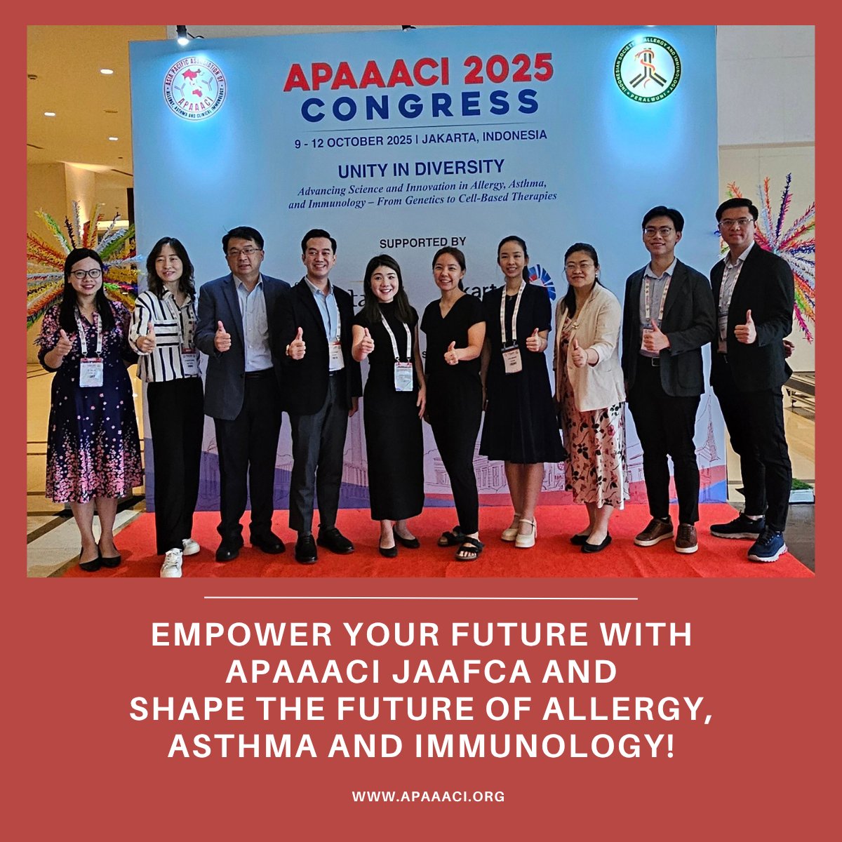 APAAACI1's tweet photo. The Junior APAAACI Allergy Leadership Forum Café offers a dedicated platform to build skills, expand networks, and shape the future of allergy, asthma, and immunology across the Asia‑Pacific region.
👉 𝐁𝐞𝐜𝐨𝐦𝐞 𝐚 𝐉𝐀𝐀𝐅𝐂𝐀 𝐦𝐞𝐦𝐛𝐞𝐫 𝐭𝐨𝐝𝐚𝐲:
https://t.co/GBsGo4pb4W https://t.co/yboSmLIxw2