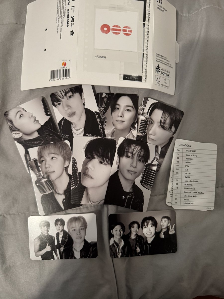 ARIRANG WVERSE VER ✨

1 sealed arirang weverse ver

mbf
like + rt
reply w a ss of what track you on right wen you see this 💜

stream arirang