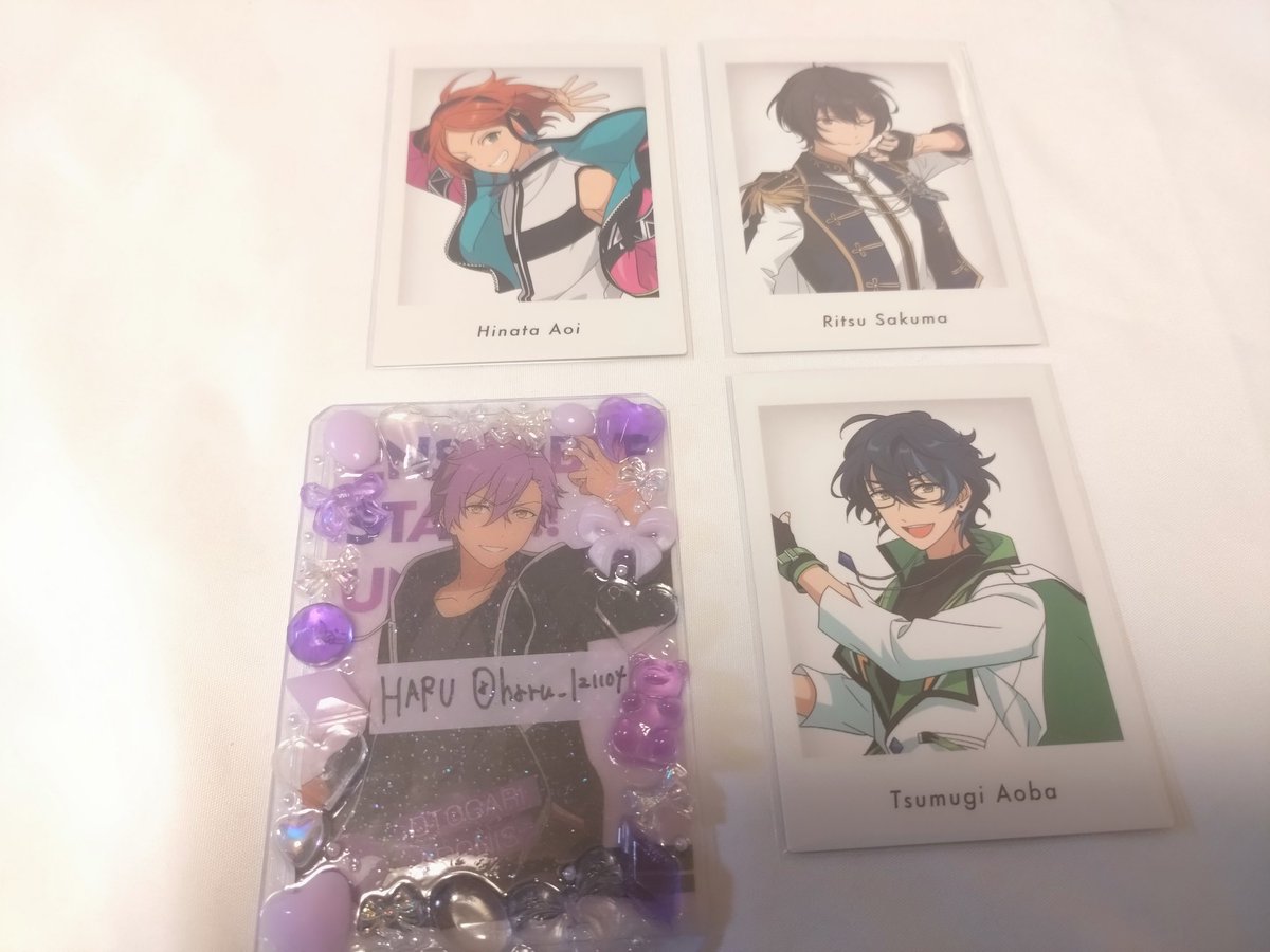 haru_121104's tweet photo. 🤍交換(郵送)希望🤍
あんスタ ぱしゃっつ  10周年 特典
譲▶画像の物
求▶同種アドニス

ピンポイントで難しいと思いますが
お気軽にお声掛けください🙏🏻  ̖́-
よろしくお願いいたします https://t.co/f66YrO0T4X
