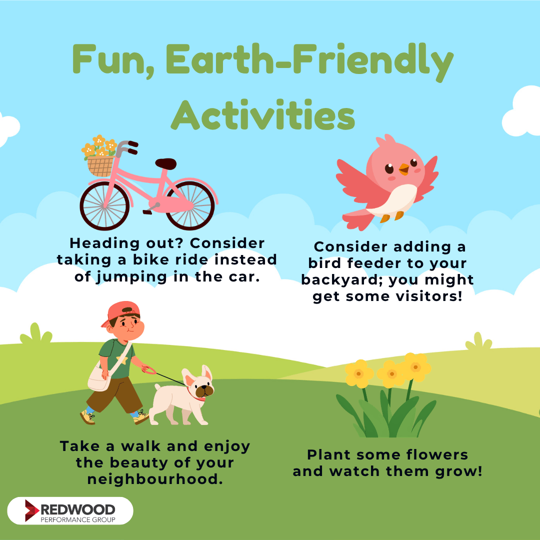 redwoodperforms's tweet image. Earth Day may be over, but the planet-friendly fun doesn’t stop 🌍💚

This weekend, try something simple: bike instead of drive, take a walk, plant flowers, or welcome backyard birds. Small choices add up. Let’s keep the momentum going!

#EarthDayEveryDay #SpringFun #StayActive
