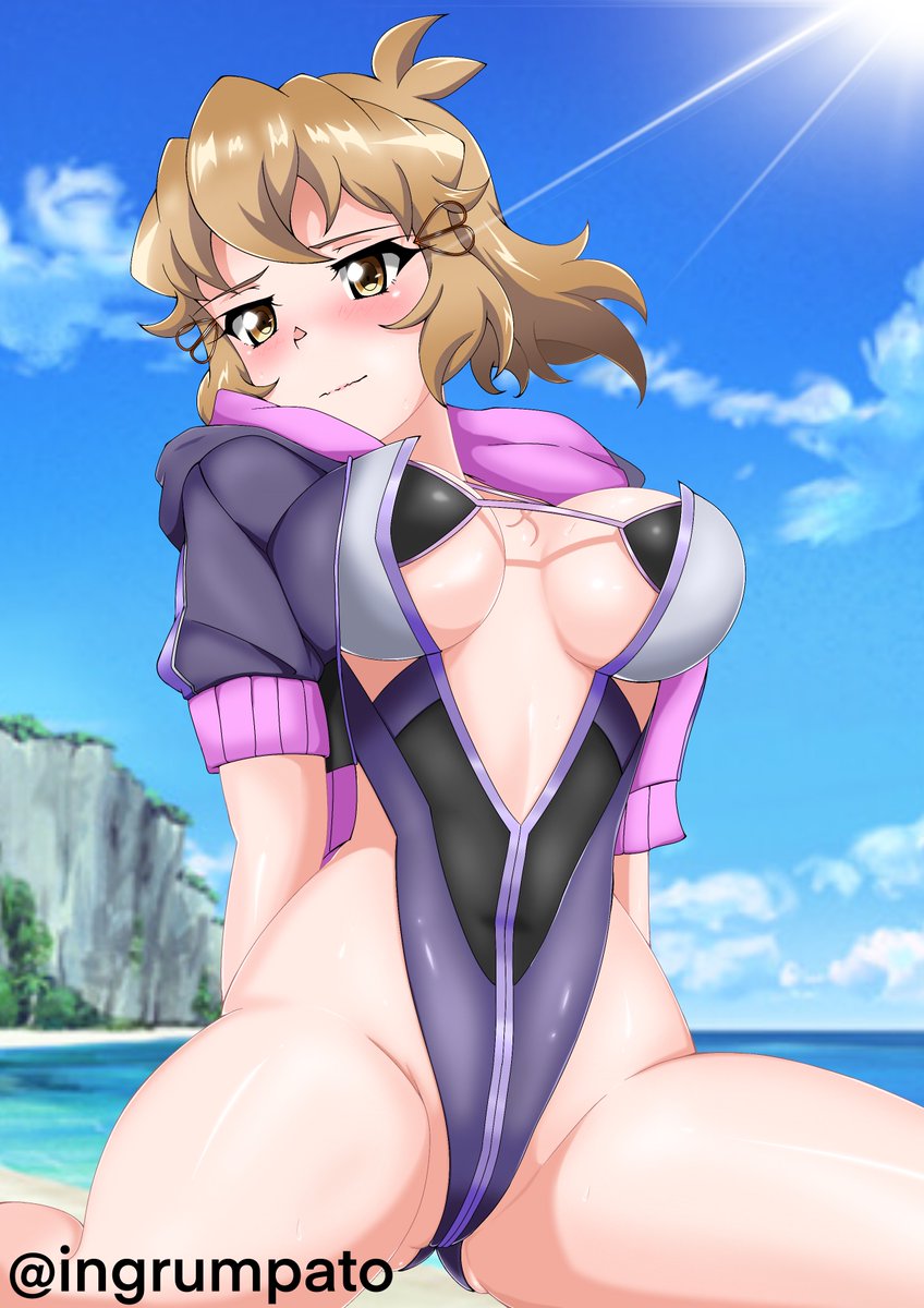 #なんの脈絡もなく水着イラストを再掲して最近フォローしてくれたフォロワーを怖がらせましょう 