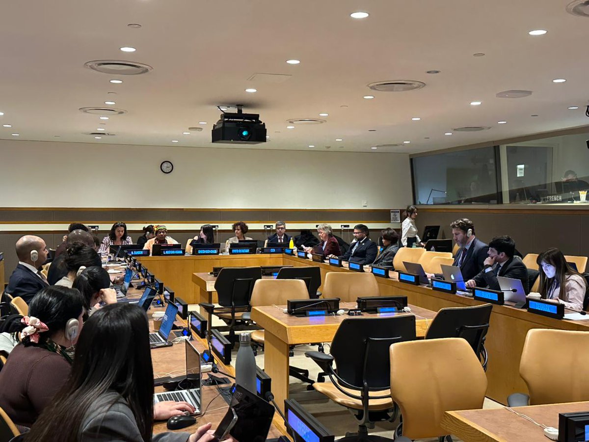CicaSecretariat's tweet photo. #CICA #AzChairmanship joins the discussions on advancing #multilateralism during the 13th session of the Expert Mechanism on the Right to Development at @UN HQ in #NewYork on 21-23 April 2026.

During the discussion on “The role of regional mechanisms in realizing the right to development”, #AzChairmanship @AzerbaijanMFA highlighted #CICA_CBMs supporting regional development & vital role of regional mechanisms as partners in implementing development policies through sustained international cooperation.