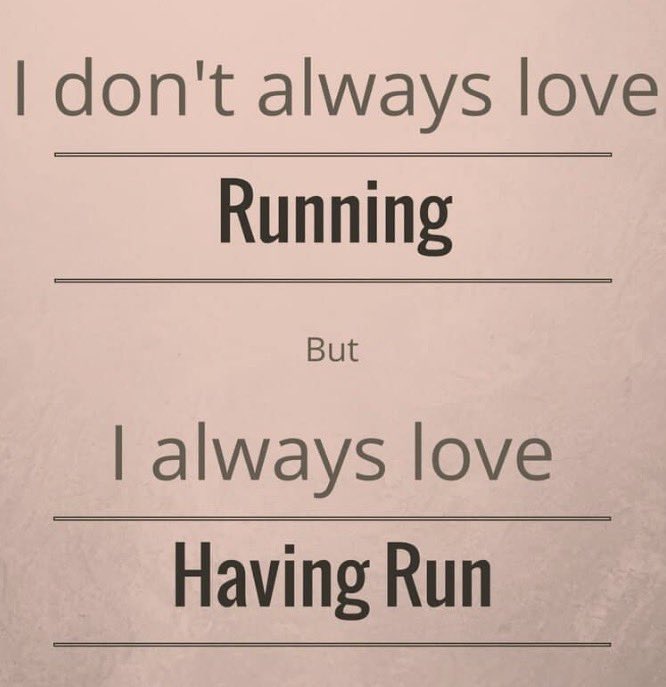 kc_run_coach's tweet image. I’ve definitely felt this! Anyone else? 

#ThursdayThoughts #running
