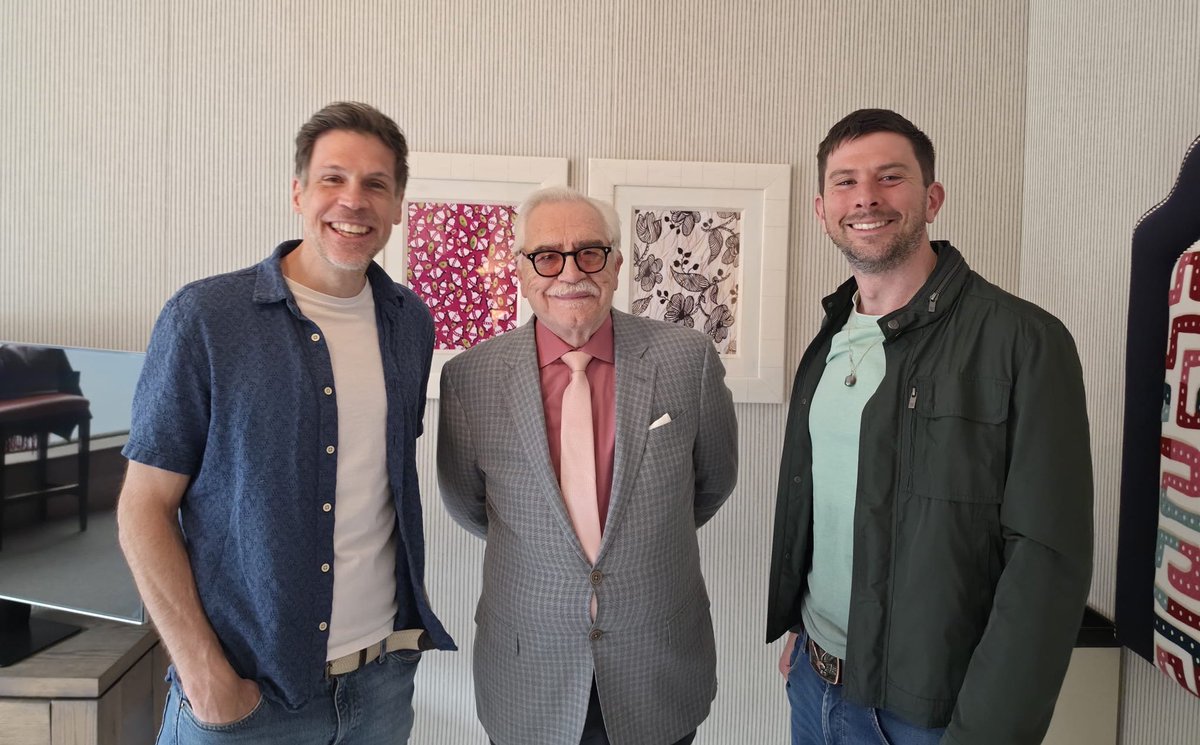 GilesAlderson's tweet photo. The acting legend that is Brian Cox joins us on this weeks @filmmakerspod to talk his directorial debut #Glenrothan!

We dive into the nitty-gritty of the craft:
Ears: https://t.co/lX0b0yaQPd

#BrianCox #glenrothanmovie #thefilmmakerspodcast #podcastonfilmmaking #acting https://t.co/OMkmpX4Wps