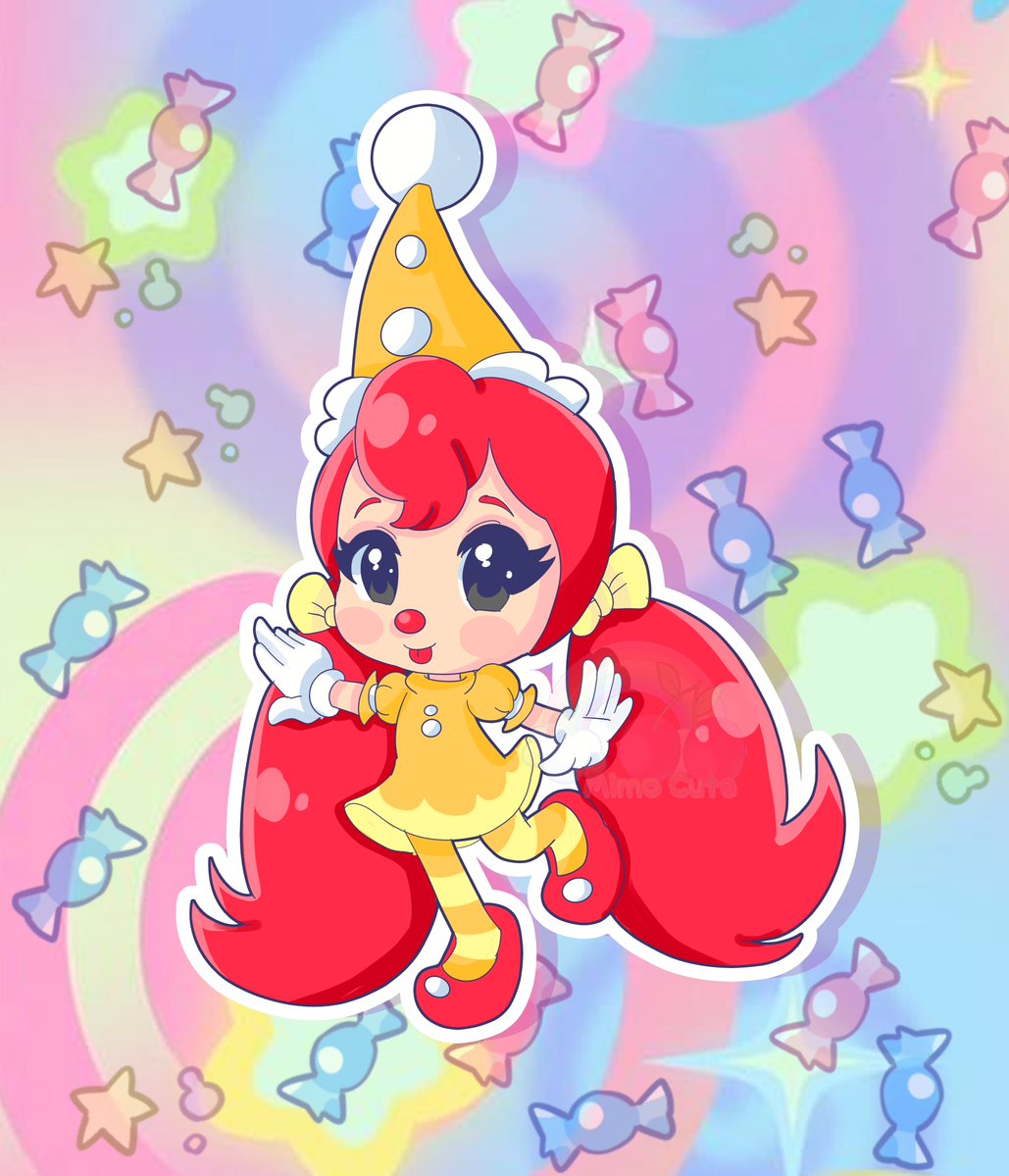 mimobunnycute's tweet image. Chibi commission to @CaptainQuack64 ! I hope love it! X3

#chibi #commissionart