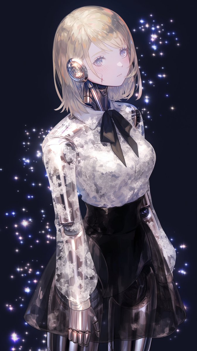 MdManheim's tweet image. API不調による自動投稿停止中のため、手動投稿
アンドロイド名：アンドロイド番外編 
#midjourney #midjourneyart #aiart #android #アンドロイド #ロボ娘