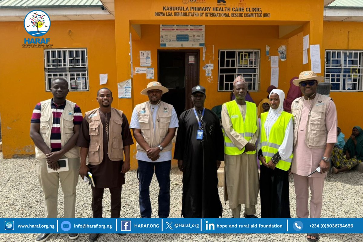 Haraf_org's tweet photo. At HARAF, we believe that meaningful impact happens when strategy meets presence on the ground.

Our Director of Grants and Operations, alongside the Head of Programs, conducted a monitoring visit to our intervention areas in Dikwa. https://t.co/gDpSI5vO3l