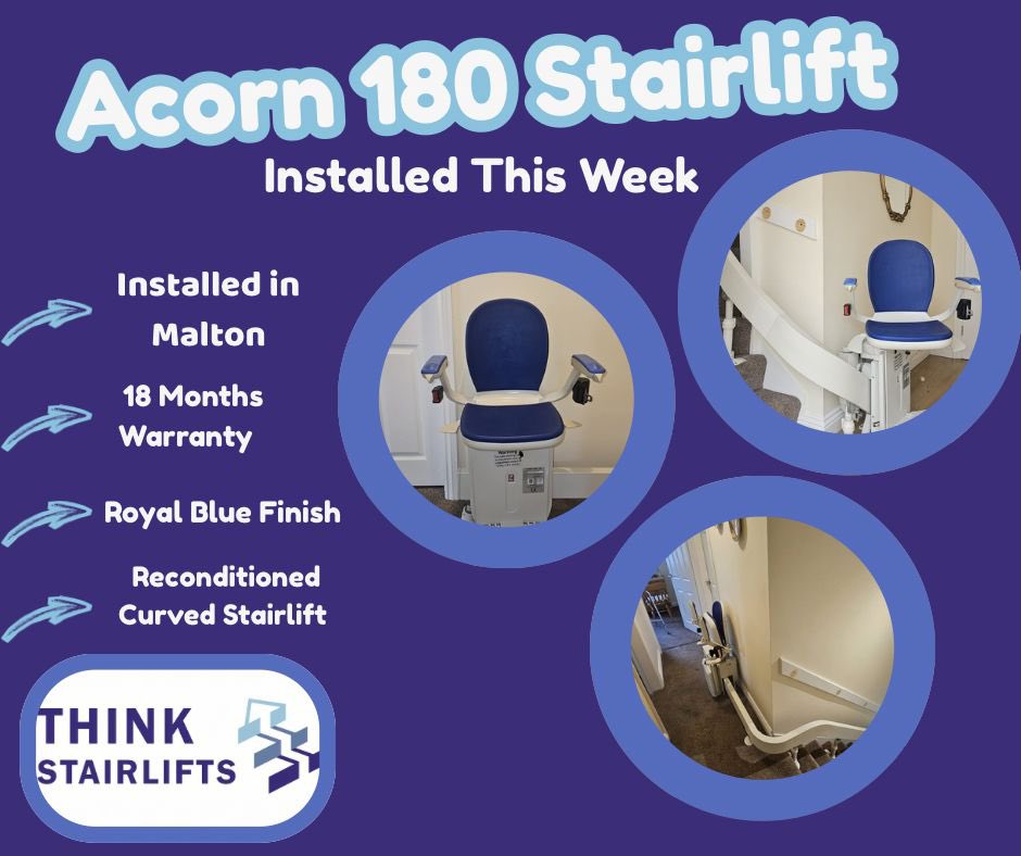 ThinkStairlifts's tweet image. Curved staircase? No problem 🔧

This reconditioned Acorn 180 installed in Malton is a perfect fit for tricky layouts.

✔️ Custom rail
✔️ Smooth ride
✔️ 18-month warranty

A smart way to save vs buying new.

🔗 thinkstairlifts.co.uk/stairlifts/rec…

#Stairlifts #Acorn180 #Mobility #UKBusiness