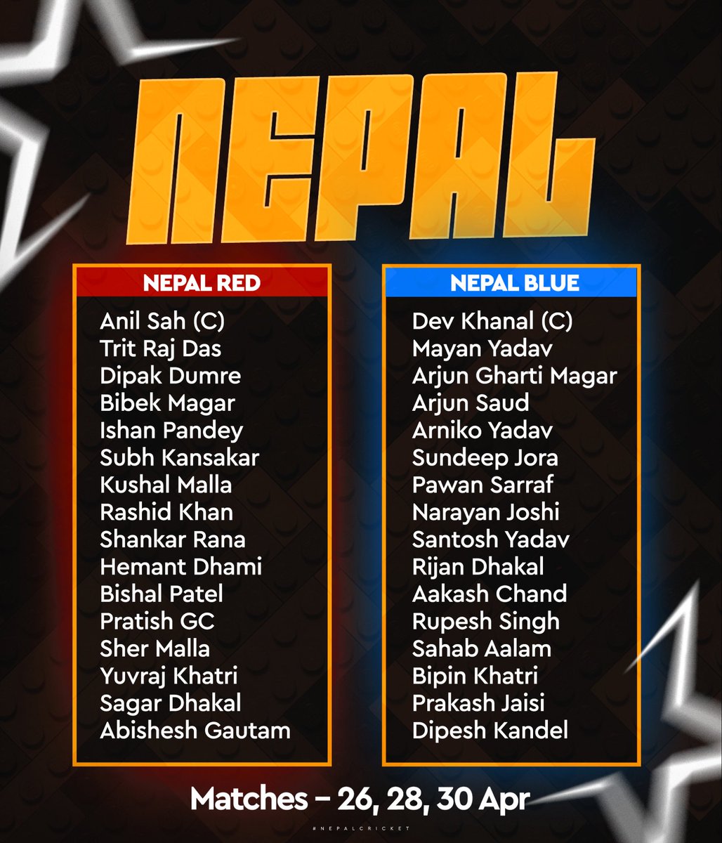CricketNep's tweet image. Nepal 🔴 Red 🆚 🔵 Blue At Upper Mulpani

#NepalCricket