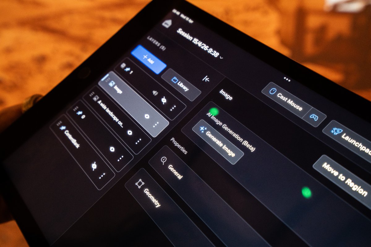 IglooVision's tweet photo. A content bank limited only by your imagination🪄 

For the first time, you can generate immersive assets natively in Igloo Core Engine.

Simply type your prompt, and step into a new immersive world 🌎 

Discover more👉 https://t.co/gpcNwrT40u https://t.co/jRg2k4nVRH