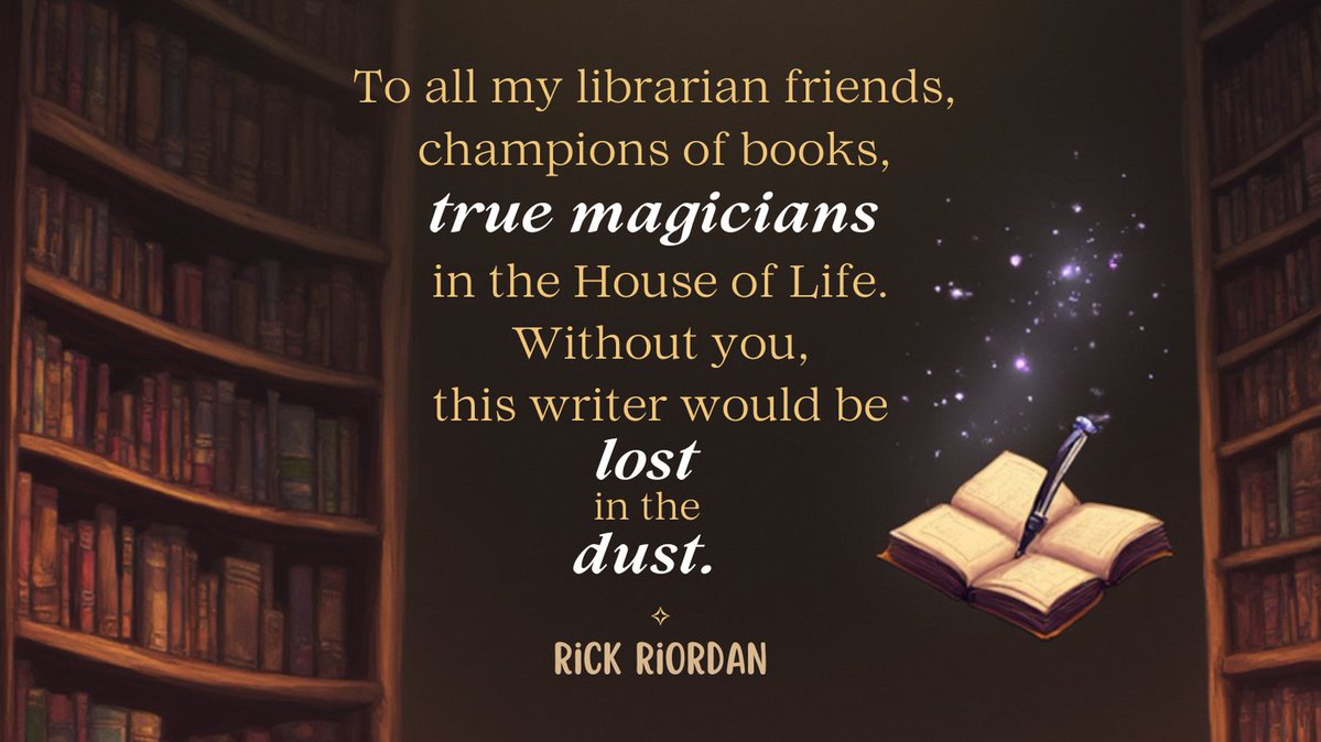 Authors love librarians, librarians love authors. Happy National Library Week! Blinn.edu/Library