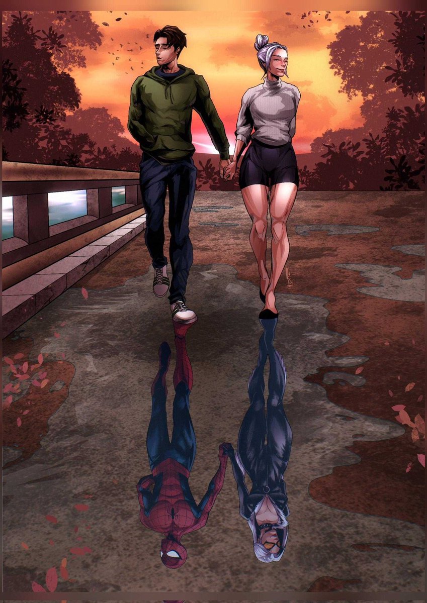 Spider-Man x Black Cat tweet media