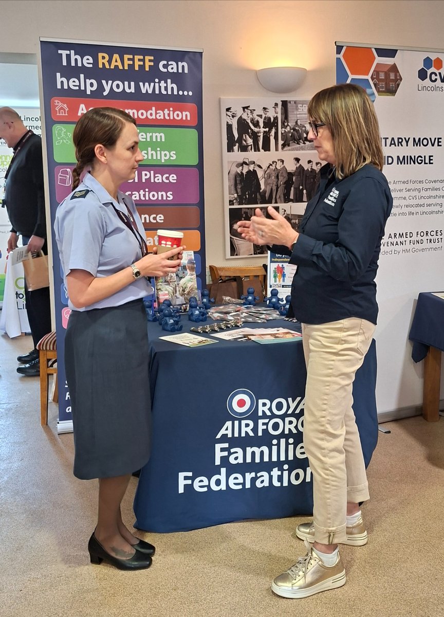 RAF_FF's tweet image. Caz and Tim represented Fam Fed at RAF Digby’s Health &amp;amp; Wellbeing Day! 🏥 It’s crucial to hear the voices of our personnel &amp;amp; families. Key topics included SLA, healthcare continuity, and more. Together, we strengthen support for our community! 💪 #RAF #Wellbeing #Lincolnshire