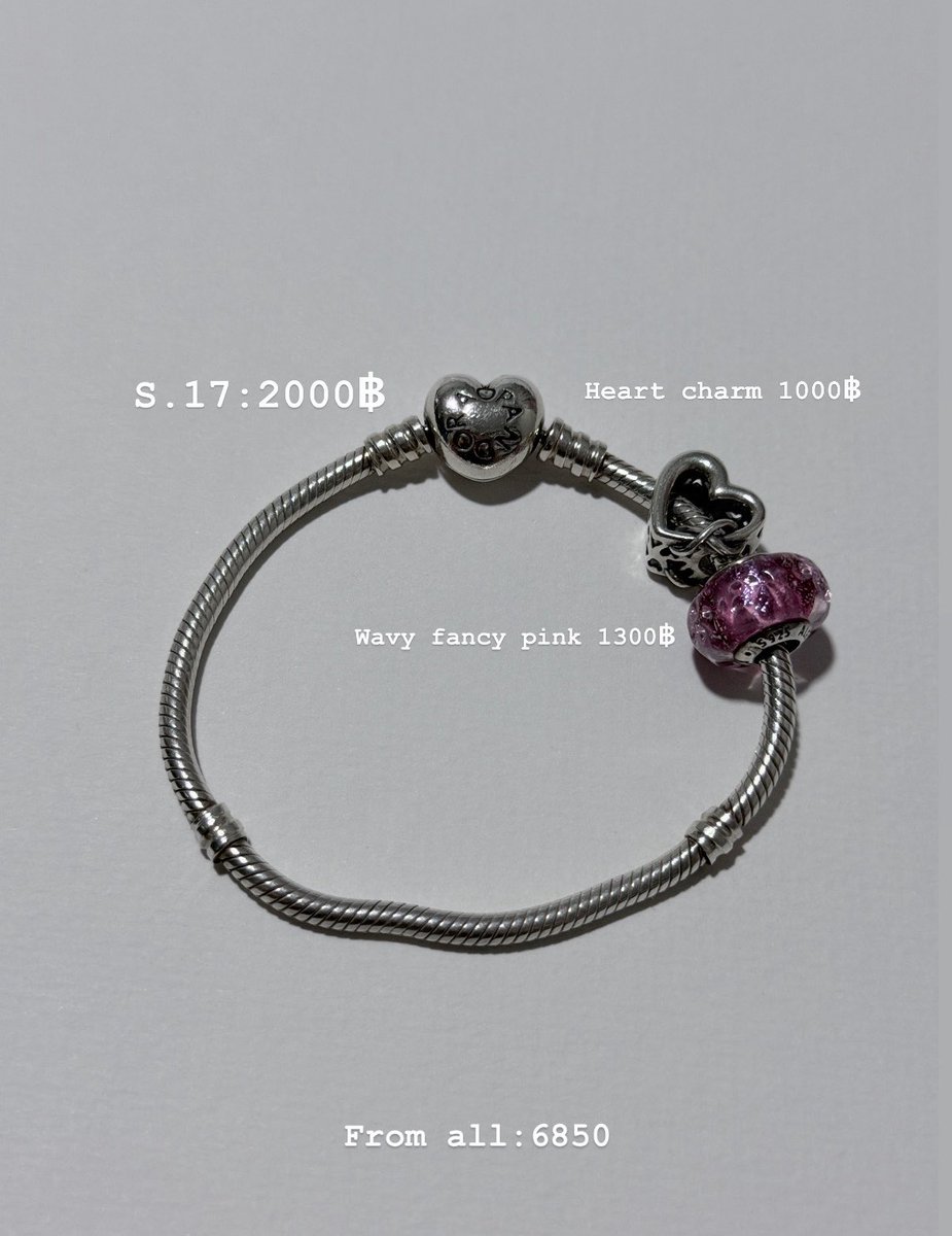 felawaq10285's tweet image. Used ส่งต่อpandora ka ของแท้100% ค่ะ ซื้อออกมาจากสาขาเซนปิ่น มีใบเสร็จขอเช็คได้ค่ะ ใส่ไปไม่กี่ครั้งเองค่ะ
 (สามารถนำไปทำความสะอาดที่สาขาได้ค่ะ ) 
#ส่งต่อpandora #pandora #pandoraมือสอง #ส่งต่อเสื้อผ้า